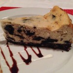 Oreo cheesecake, all desserts were homemade by Dasha the Island Manager